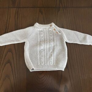 Carter’s Warm Baby Grey Sweater | Size 6M